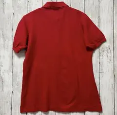 LACOSTE ラコステ 半袖 ポロシャツ レッド — image 1