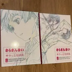 【初版・セット】 さらざんまい サラっと原画集 上巻下巻セット — image 1
