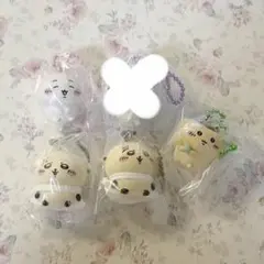 ♡ 新品未開封 ♡ ちいかわ マスコットつきビスケット 5点セット — image 1