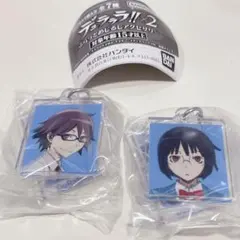 新品未開封★ デュラララ!!×2 ふらっとめじるしアクセサリー　2点セット — image 1