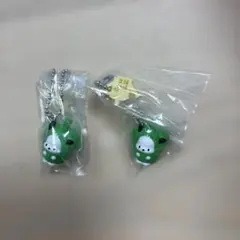ポチャッコ ベジタブルマスコットチャーム　キーホルダー2個セット — image 1