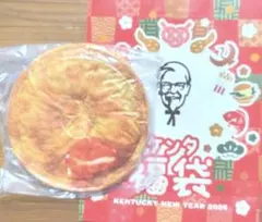 新品未開封ケンタッキー KFC 福袋 ビスケット型お昼寝枕 ビスケット 2026 — image 1