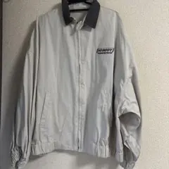 【値下げ可】NOBODY バックプリント ブルゾン ベージュ — image 1