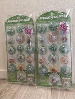 【最安値‼︎正規品】サンリオ カプセルポップシール ポチャッコ 2枚 — image 1