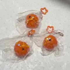 みかん　オレンジ　スクイーズ　3まとめ売り — image 1