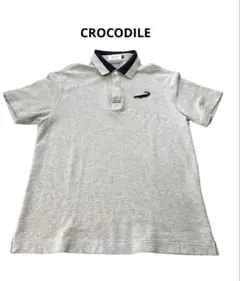 CROCODILE ポロシャツ グレー L — image 1