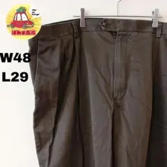 USA古着 Roundtree＆yorke ツータック　チノパン　W48L29 — image 1
