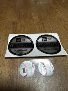 9TWENTY 2枚‼️NEW ERA ステッカー‼️正規品‼️折れ防止梱包 — image 1