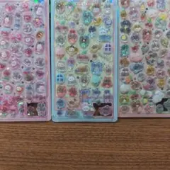 24時間以内発送　3枚セット 3Dシール　立体シール　ぷっくり 残りわずか — image 1