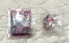 サンリオ マイメロディ シャカシャカフレークシール風チャーム　けろけろパーティー — image 1