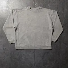 オーバーサイズ 無地 スウェット グレー XL 古着 — image 1