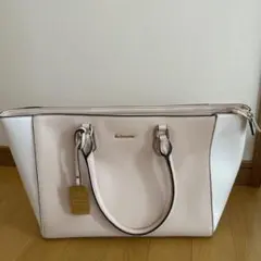 & chouette ピンクホワイト トートバッグ — image 1