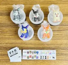 VAG 47 PSYCHO RABBIT フィギュア ソフビ 全5種コンプセット — image 1