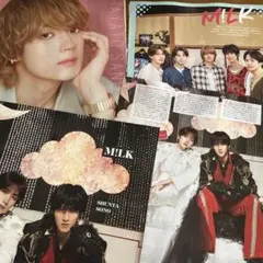 JUNON 8月号　切り抜き　M!LK ピンナップ付き — image 1