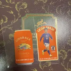 上田綺世 キリングッドエールオリジナルステッカー　シール　サッカーW杯　日本代表 — image 1