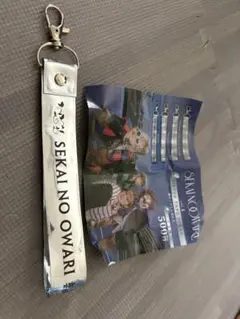 SEKAI NO OWARI シルバーテープストラップ vol.1 — image 1