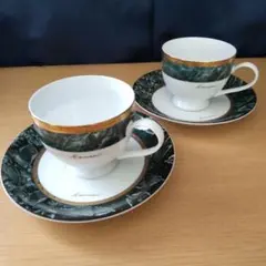 KANSAI 　ティーカップ&ソーサー 　2個セット — image 1