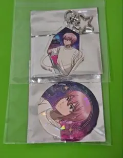ダイヤのA actⅡ eeo アクリルキーホルダー ホログラム缶バッジ 小湊春市 — image 1