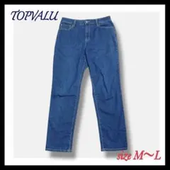 TOPVALU トップバリュ ストレッチデニムパンツ M ストレート ジーンズ — image 1