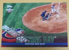 2022 topps BASEBALL OPENING DAY RED SOX — image 1