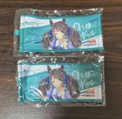 ウマ娘　ガチャ　7th ミニ応援タオルキーホルダー　トーセンジョーダン　2個 — image 1