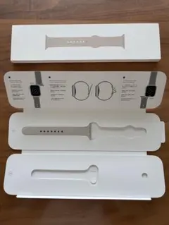 純正　Apple Watch用　ホワイトバンド　片側のみ（M/L） — image 1