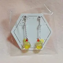 【はま様専用】　ハンドメイド　レモンスカッシュ　イヤリング — image 1