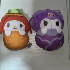 サンリオ やさいおくるみマスコット マイメロディ、クロミ — image 1