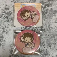 ヒロアカ 麗日お茶子 レトロアート缶バッジ — image 1