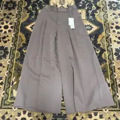 【定価21000円】LAUTREAMONT ワイドパンツ ガウチョパンツ　新品 — image 1