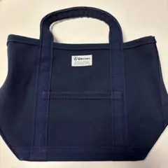 ORCIVAL オーシバル キャンバス トートバッグ ネイビー — image 1
