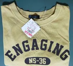 【新品タグ付き】しまむら ピグメント カレッジロゴ Tシャツ M — image 1