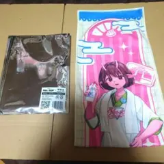 ミルキーサブウェイ 極楽湯 チハル　マフラータオル — image 1