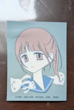 cune　シール　6月　 ステッカー　女子高生　うさぎ — image 1