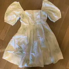 coach パフスリーブ ミニワンピース — image 1