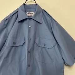 elbeco ワークシャツ ミリタリーシャツ シンプル 無地 メキシコ製 — image 1