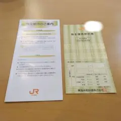 JR東海 株主優待割引券 — image 1