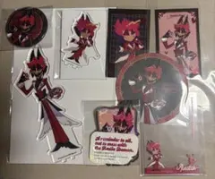 ハズビンホテル アニカフェ アラスター コースター　ホログラムステッカー — image 1