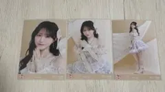 ＝LOVE イコラブ 野口衣織 生写真 8周年 バレエコア 3種コンプ — image 1