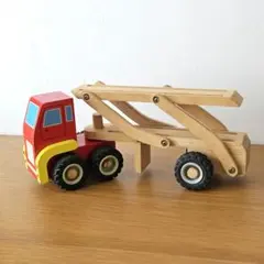動く木製2段可動式キャリアカー　トラック — image 1