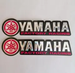 YAMAHA 2枚組Y01R　立体加工ステッカーPVC防水 — image 1