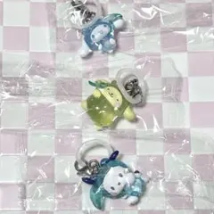 サンリオキャラクターズ けろけろパーティー めじるしアクセサリー 3つセット — image 1