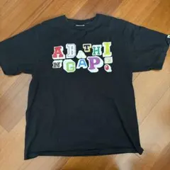 A BATHING APE ロゴ Tシャツ ブラック L — image 1