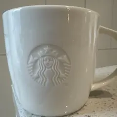 ★Starbucks ★スターバックス☆ホワイト☆マグカップ☆２３７ML — image 1