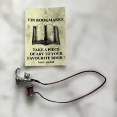 TIN BOOKMARKS 猫モチーフ しおり チェコ製 — image 1