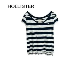 B0869HOLLISTER半袖 Tシャツ ボーダーカジュアル　デート — image 1