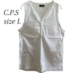 【C.P.S 】メンズ ボタン付きタンクトップ — image 1