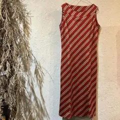 INDIVI ワンピース　サイズ３８　ドット　総柄 — image 1