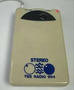AMステレオラジオ TBS RADIO 954 ノベルティ レトロ — image 1