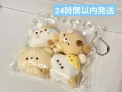 kikisquishy 動物集合（茶色）　粉付き純泥　M — image 1